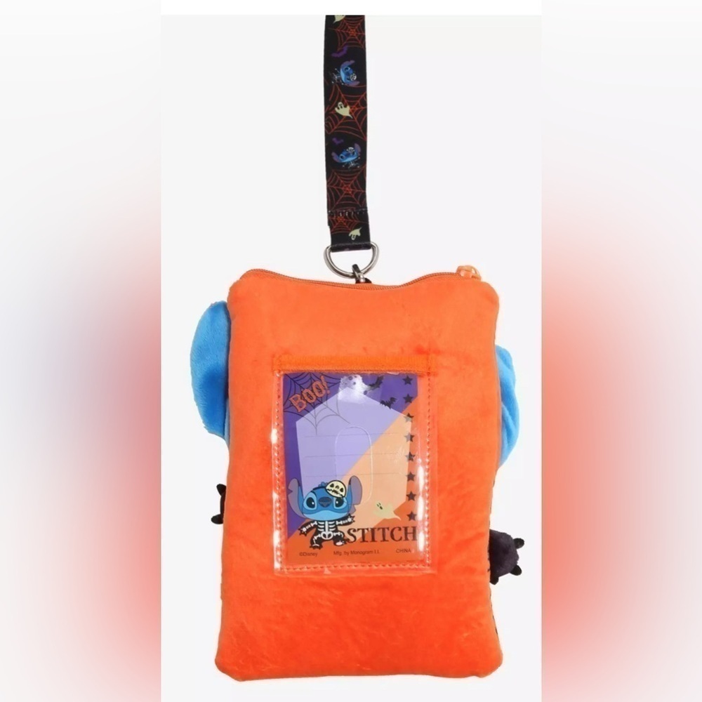 Disney Stitch Halloween Plush Lanyard - Picture 3 of 13